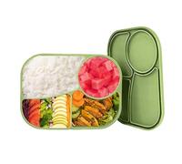 Lunch Box - Food Containers | Lunch Containers | 4 Compartments Microwavable Lunch Containers Meal Prep Container Silicone Lunch Box With Dividers Silicone Lunch Box For Work, Travel & Picnic