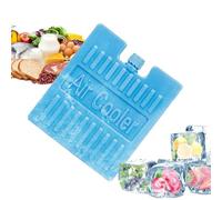 Lunch Box Ice Packs, Portable Ice Crystal Box, Freezer Blocks, Cooling Inserts, Versatile Cold Storage for Lunch Drinks Food Fishing Beach Picnic School Travel Camping, PE