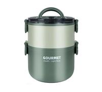 Lunch Box in plastica per studenti con ciotola isolata in acciaio inossidabile 3