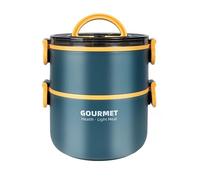 Lunch Box in plastica per studenti con ciotola isolata in acciaio inossidabile 3