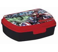Avengers Nero LUNCH BOX scatola colazione porta PRANZO MERENDA sandwich scuola