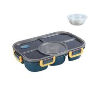 Lunch Box Portatile Microonde Lunch Box Studente Porta Pasto Sigillato Lunch Box