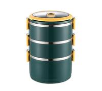 Lunch Box Termico con Anello in Silicone e Guarnizione a Spirale per Alimenti Fr