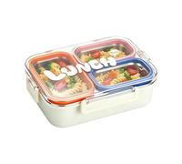 Lunch Container 3-Compartment Stainless - Steel Food Container Lunch BoxLea