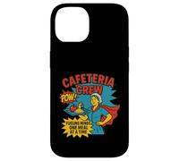 Lunch Lady School Cafeteria Crew - Arte dei fumetti divertente Custodia per iPhone 14