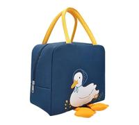 Lunch Tote - Borsa termica per alimenti con design a forma di paper | Borsa per il pranzo, borsa da picnic, conservazione degli alimenti | design carino anatra, porta pasto termico, per campeggio