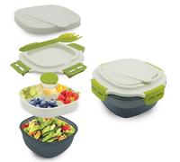 LunchBox 2 SCOMPATI Portapranzo 1,2 L Contenitore Alimenti Lavoro Ufficio Scuola
