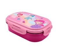 Lunchbox rosa per bambini FAIRY PRINCESS di KIDS Licensing con spork