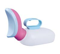 LUNCHS 900 Ml Pappagallo Urina Donna Design Diviso per Una Pulizia Profonda con Maniglia per Un Facile Spostamento(Plastic Urinal)