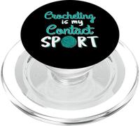 L'uncinetto è il mio sport di contatto PopSockets PopGrip per MagSafe