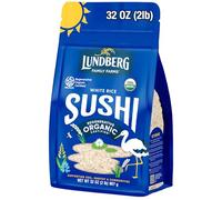 Lundberg Organic Sushi Rice, California White, 32 Ounce