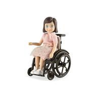Lundby Bambole Casa Girl IN Top & Gonna Con Sedia a Rotelle Moderno People 1:18