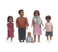 Lundby Bambole Casa Nikki Famiglia Mum Papà Con 2 Bambini E Moderno People 1:18
