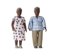 Lundby Casa Delle Bambole Billie Nonna E Anziano un Paio Moderno People 1:18