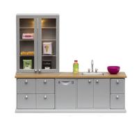 Lundby Casa Delle Bambole Grigio Lavabo E Lavastoviglie Set 1:18 Mobili Cucina