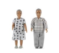 Lundby Casa Delle Bambole Nikki Nonna E Anziano un Paio Moderno People 1:18