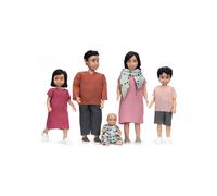 LUNDBY Gioco 'Jamie' marrone chiaro / rosa / magenta / nero Bambini LUNDBY One Size