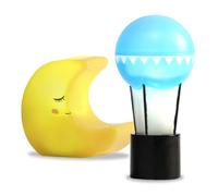 Lundby Lampada Set Luna & Palloncino Moderno Bambole Casa Luci Batteria A LED