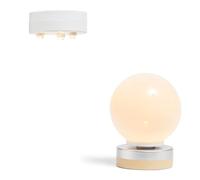 LUNDBY Accessori per luci per casa delle bambole - Faretti da soffitto + lampada da terra - Mini luci LED a batteria per mini bambole 11 cm - 2 pezzi - Età 4+ - 1:18