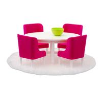 Lundby Småland 1:18 Scala Casa Delle Bambole Sala Mobili Tavolo Sedie Giocare
