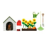 Lundby Småland Cane Canile E Fiori Set 1:18 Bambole Casa Giardino Accessori