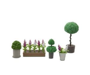 Lundby Stoccolma 1:18 Casa Delle Bambole Giardino Accessori Fiori e Piante Set