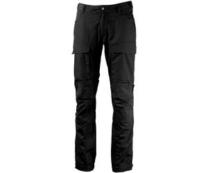 Lundhags Authentic II Pantaloni Ms Corti/Larghi, pantaloni da trekking, uomo, nero D096 BLACK