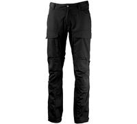 Lundhags Authentic II Pantaloni Ms Corti/Larghi, pantaloni da trekking, uomo, nero D100 BLACK