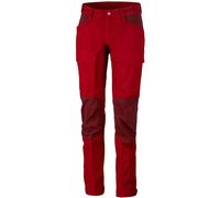 Lundhags Authentic II Ws Pant, pantaloni da trekking, donna, rosso 38(M) Red/Dk Red