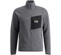 Lundhags Flok Wool Ms Pile, strato intermedio, uomo, grigio XXL(56) Granite