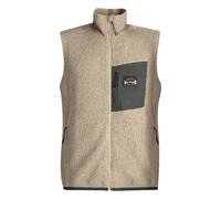 Lundhags Flok Wool MS Pile Vest, strato intermedio, beige L Sand