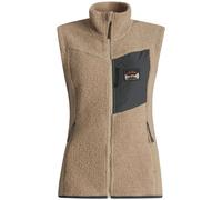 Lundhags Flok Wool Pile Vest, strato intermedio, donna, beige 36(S) Sand New