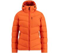 Lundhags Fulu Down Hooded Jacket, giacca in piuma, donna, rosso 40(L) Lively Red