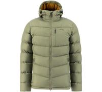Lundhags Fulu Down Hooded Jacket, giacca in piuma, uomo, verde 56(XXL) Clover