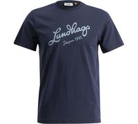 LUNDHAGS Järpen Logo T-shirt M - Uomo - Blu - Taglia M- modello 2025
