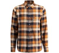 Lundhags Järpen Plaid Flannel Shirt, camicia, uomo, arancione L(52) Brick