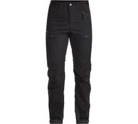 Lundhags Makke High Waist Curved Pants, pantaloni da trekking, donna, nero 48S(4XL) Black