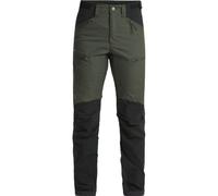 Lundhags Makke High Waist Curved Pants, pantaloni da trekking, donna, verde/nero 40S(L) Forest Green/Black