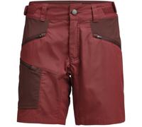 Lundhags Makke Lt Shorts, pantaloncini da trekking, donna, rosso 38(M) Rosewood/Burgundy
