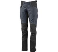 Lundhags Makke Pantaloni Escursionismo, donna, grigio, corti 40S(L) Granite/Charcoal