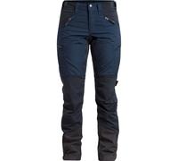Lundhags Makke Pantaloni Ws Corti, pantaloni da trekking, donna, blu 44S(XXL) Light Navy/Deep Blue