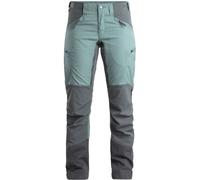 Lundhags Makke Ws Pant, pantaloni da trekking, donna, verde 44(XXL) Jade/Dark Agave
