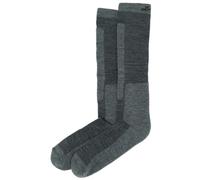 Lundhags Merino Trekking Sock High, calze da trekking, unisex, grigio 34-36 Light Grey Melange