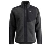 Lundhags - Saruk Wool Pile Mid Full Zip - Giacca in pile M nero/grigio