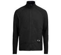 Lundhags Tived Merino Full Zip M, strato intermedio, nero S Black
