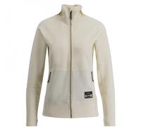 Lundhags Tived Merino Full Zip W, strato intermedio, nero, bianco XL Chalk White