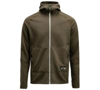 Lundhags Tived Merino Hoodie, strato intermedio, uomo, verde M(50) Forest Green