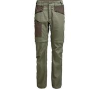 Lundhags Tived Zip-off Pant, pantaloni da trekking, donna, verde 42(XL) Aloe Green/Forest Green