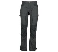 Lundhags - Women's Authentic II Pant - Pantaloni da trekking D18 - Short / Wide grigio/nero
