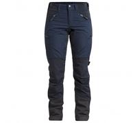 Lundhags Makke Pantaloni Lunghi, pantaloni da trekking, donna, blu 38L(M) Light Navy/Deep Blue